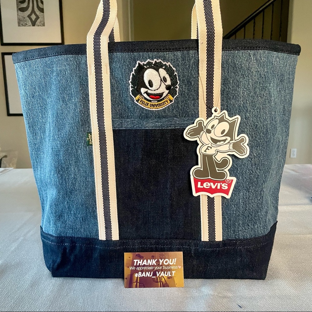 LEVI'S® X FELIX THE CAT™ CAMPUS CARRYALL TOTE - Picture 6 of 10